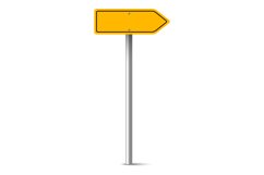 Realistic Road Sign, Vector Set. Product Image 3
