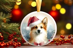 doggie round sticker sublimation png Product Image 1