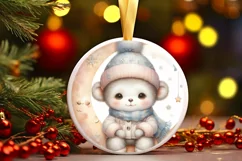 Cute Pastel Digital Painting Featuring Cute Baby Monkey PNG Product Image 3