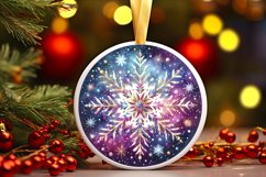 Round Christmas Ornament Sublimation|Clipart Product Image 3