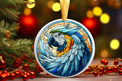 Round Christmass Ornament PNG Product Image 1