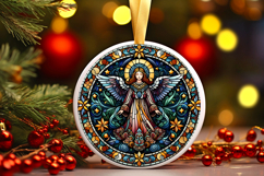 Round Christmass Ornament PNG Product Image 1