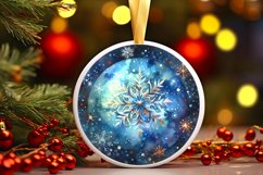 Round Christmas Ornament Sublimation|Clipart Product Image 3
