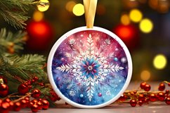 Round Christmas Ornament Sublimation|Clipart Product Image 3
