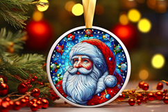 Round Christmass Ornament PNG Product Image 1