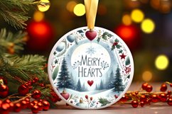 Watercolor Christmas Image Featuring Winter Scene with Product Image 3