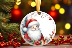Watercolor Christmas Image Featuring Santa PNG Product Image 1