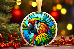 Round Christmass Ornament PNG Product Image 1