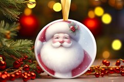 Santa Christmas Ornament PNG Product Image 1