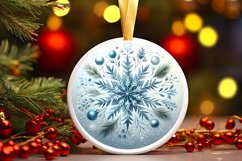 Round Christmas Ornament Sublimation|Clipart Product Image 3