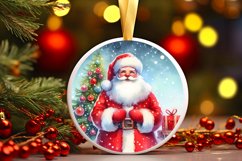Watercolor Santa Christmas PNG Product Image 1