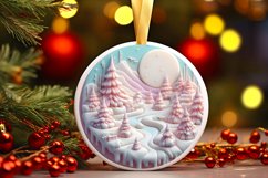 3D Winter Scene Melting PNG Product Image 3