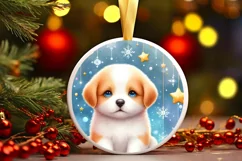 Winter Baby Puppy Sublimation PNG Product Image 3