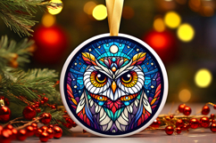 Round Christmass Ornament PNG Product Image 1