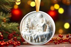 3D Winter Scene PNG Product Image 3