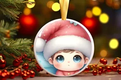 Cute Pastel Christmas Butterfly PNG Product Image 3