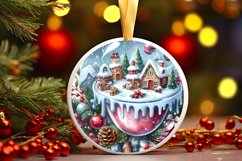 Festive Magic Winter Scene PNG Product Image 3