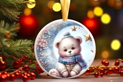 Baby Bear Winter Sublimation PNG Product Image 3