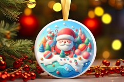 Colorful Pastel Santa's Helper PNG Product Image 3