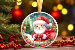 Santa's Little Helper Christmas Ornament Product Image 1