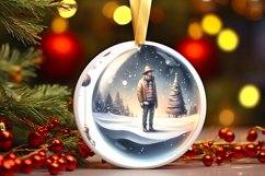 Winter Scene Mexican Person Product Image 3