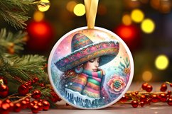 Winter Scene Mexican Person Product Image 1