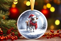 Winter Scene with Cowboy PNG Product Image 3