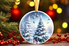 Winter Scene with Gnome PNG Product Image 1