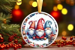 Gnome Watercolor Sublimation PNG Product Image 2