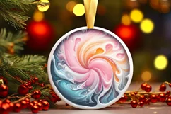 Pastel Molten Candy Detailed Digital Painting Sublimation Product Image 1