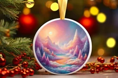 Pastel Molten Candy Detailed Digital Painting Sublimation Product Image 1