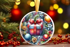 Colorful Gift Watercolor Sublimation PNG Product Image 2