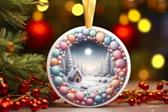 Pastel Molten Candy Detailed Digital Painting Sublimation Product Image 2