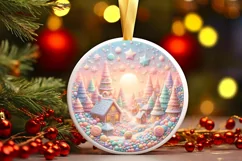 Detailed Digital Painting Molten Candy Sublimation PNG Product Image 2