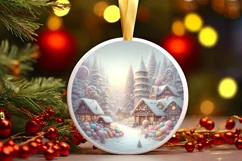 Detailed Candy Christmas Scene PNG Product Image 2
