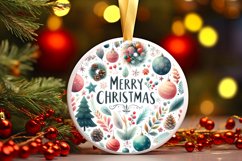 Pastel Merry Christmas Winter PNG Product Image 3