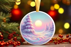 Detailed Candy Christmas Scene PNG Product Image 3