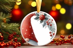 Colorful Christmas Gnome PNG Product Image 3