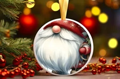 Colorful Christmas Gnome PNG Product Image 1