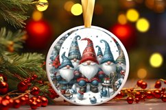 Christmass Round Ornament Product Image 3