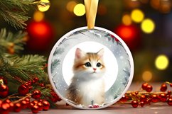 Christmass Round Ornament Product Image 1