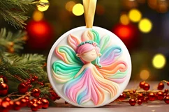 3D Fairy Christmas Sublimation PNG Product Image 2