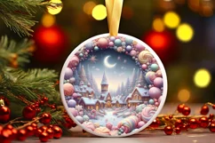 Detailed Candy Christmas Sublimation PNG Product Image 2