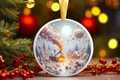 Detailed Candy Christmas Sublimation PNG Product Image 3
