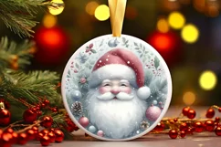 Santa Winter Watercolor PNG Product Image 3