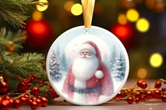 Santa Winter Watercolor PNG Product Image 2