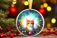 Round Penguin Christmass Sublimation PNG Product Image 3