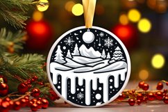 Season of Joy Winter Scene Sublimation PNG Product Image 3