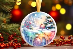 Season of Joy Winter Scene Sublimation PNG Product Image 3