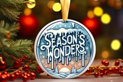 Season's Wonders Winter Scene Sublimation PNG Product Image 1
